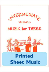 Intermediate Music for Three #2 Part 1 Flute/Oboe/Violin cover Thumbnail